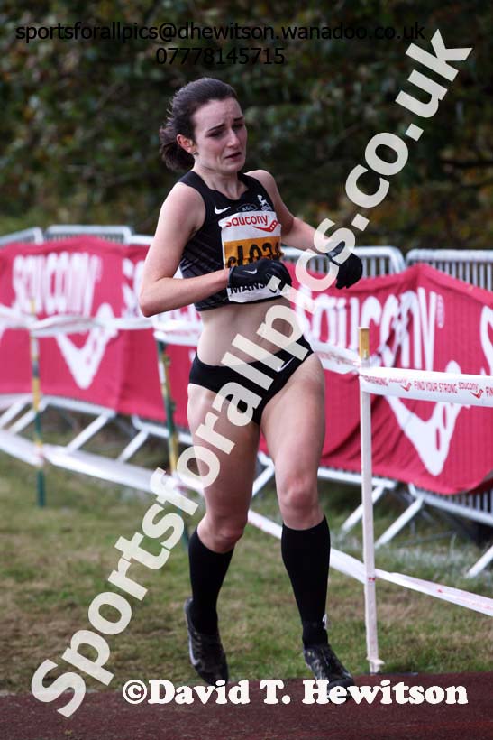 Senior women, 2016 National Cross Country Relays, Berry Hill Park, Mansfield. Photo: David T. Hewitson/Sports for All Pics